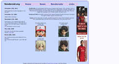 Desktop Screenshot of nendoroid.org